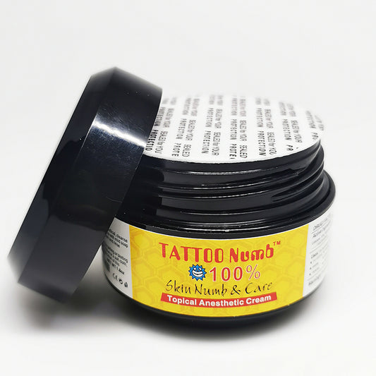 Topical Tattoo Cream tattoo numb100% Cream for Piercing /Waxing Makeup Permanent Eyebrow Instant Relief of Pain and Swelling Topical Anesthetic Cream