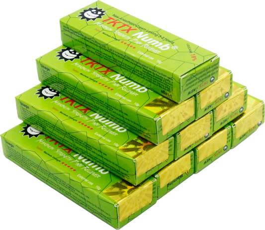 TKTX Tattoo Numbing Cream Anesthetic 16% Lidocaine Numbing Tattoo Body Anesthetic Fast Skin Numb Cream 3To 5 Hours(10g/pcs)