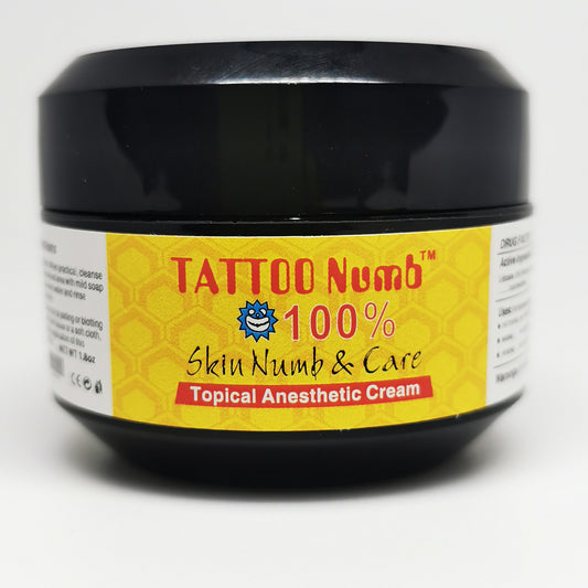 Topical Tattoo Cream tattoo numb100% Cream for Piercing /Waxing Makeup Permanent Eyebrow Instant Relief of Pain and Swelling Topical Anesthetic Cream