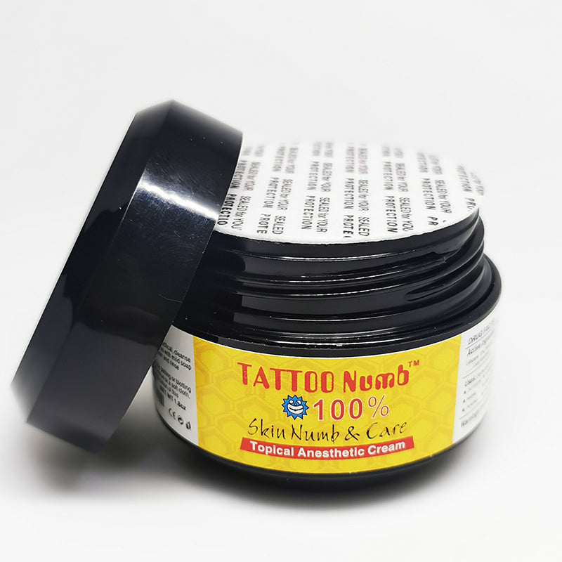Topical Tattoo Cream tattoo numb100% Cream for Piercing /Waxing Makeup Permanent Eyebrow Instant Relief of Pain and Swelling Topical Anesthetic Cream